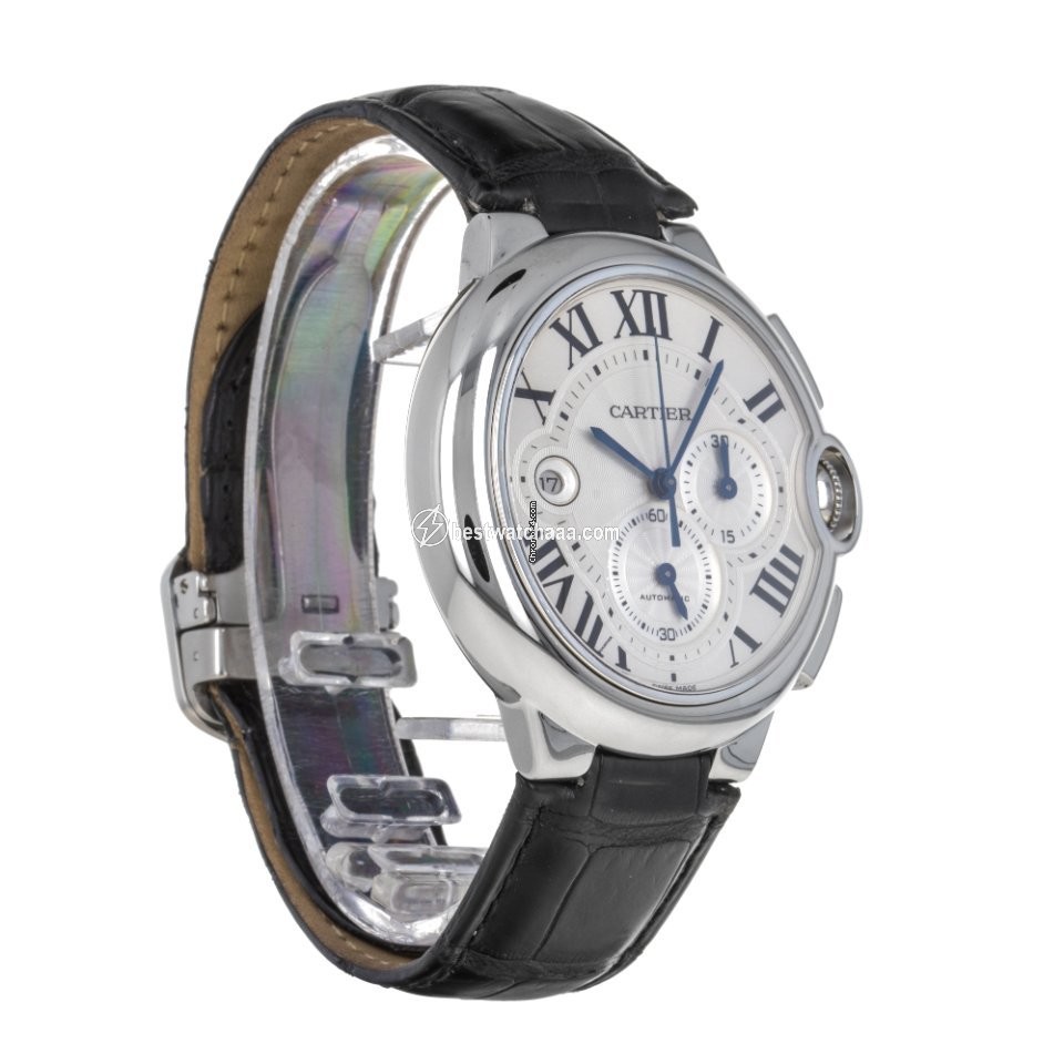 Cartier Ballon Bleu 44mm Mens watch Unisex Automatic Steel W6920003  3109 - gallery