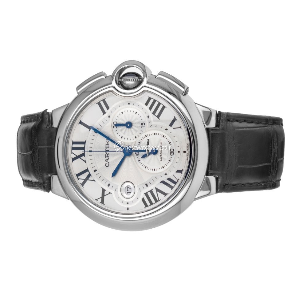 Cartier Ballon Bleu 44mm Mens watch Unisex Automatic Steel W6920003  3109 - gallery