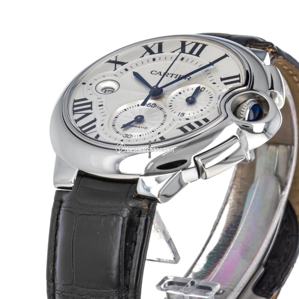 Cartier Ballon Bleu 44mm Mens watch Unisex Automatic Steel W6920003  3109 - gallery
