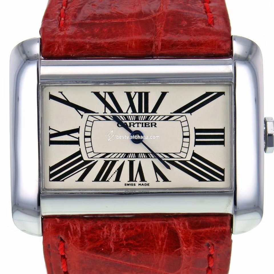 Cartier Tank Divan Womens watch Quartz Steel W6300255