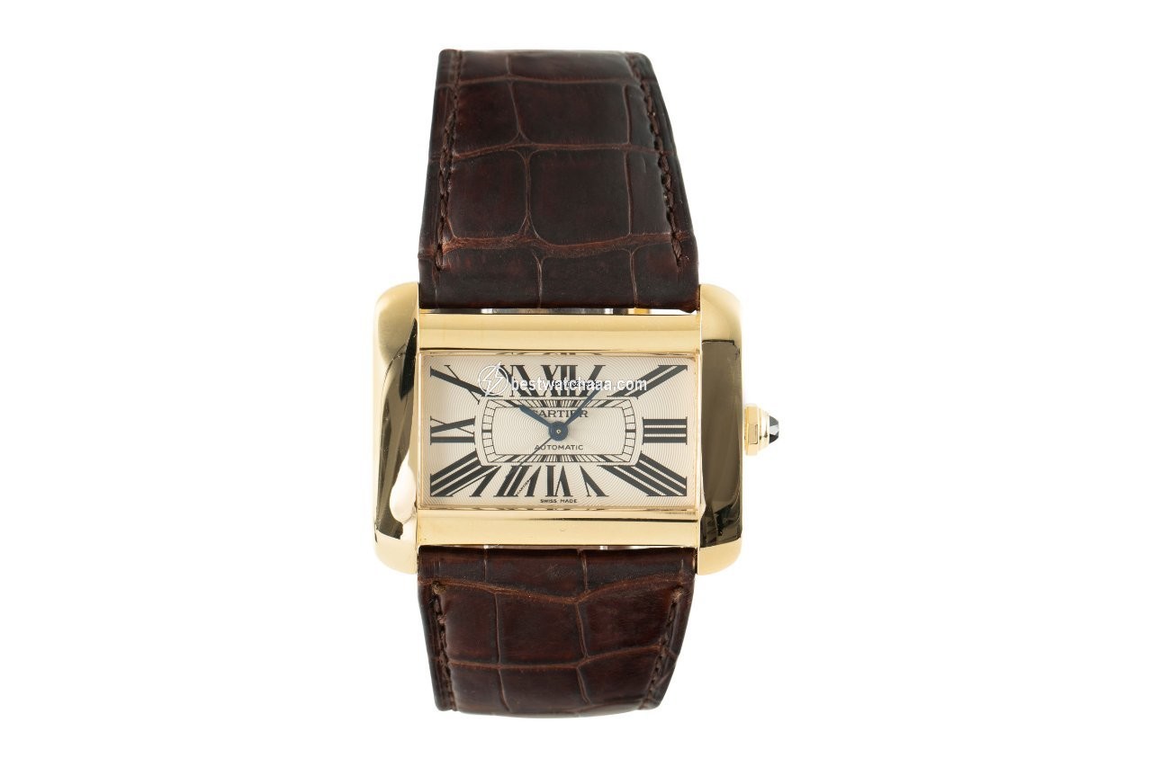 Cartier Tank Divan Mens watch Unisex Automatic Yellow gold 2603 - gallery