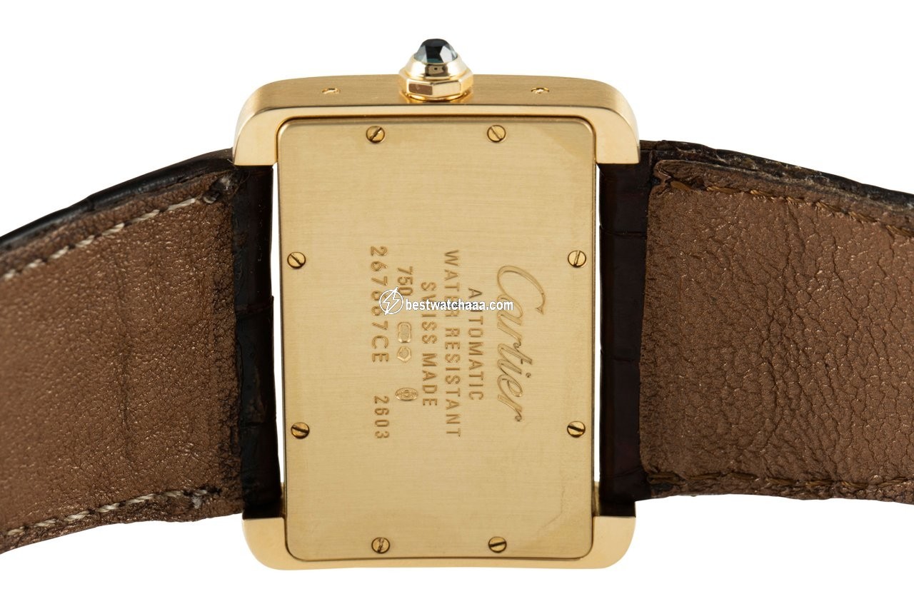 Cartier Tank Divan Mens watch Unisex Automatic Yellow gold 2603 - gallery