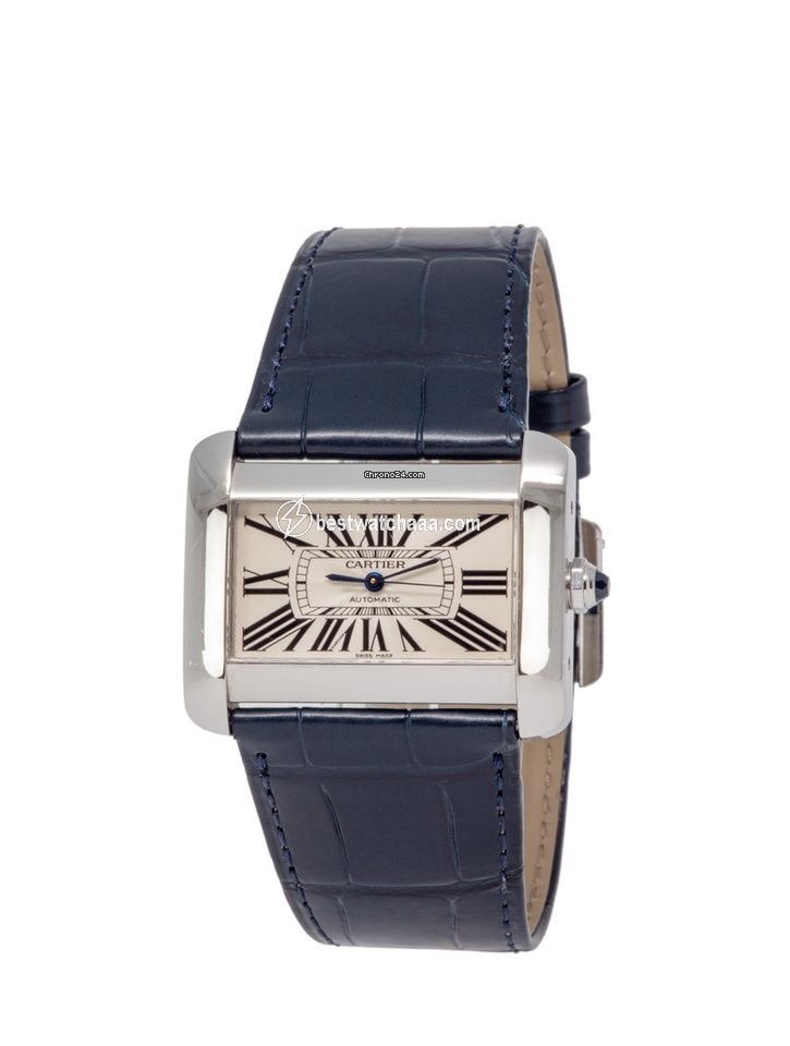 Cartier Tank Divan Mens watch Unisex Automatic Steel W6300755