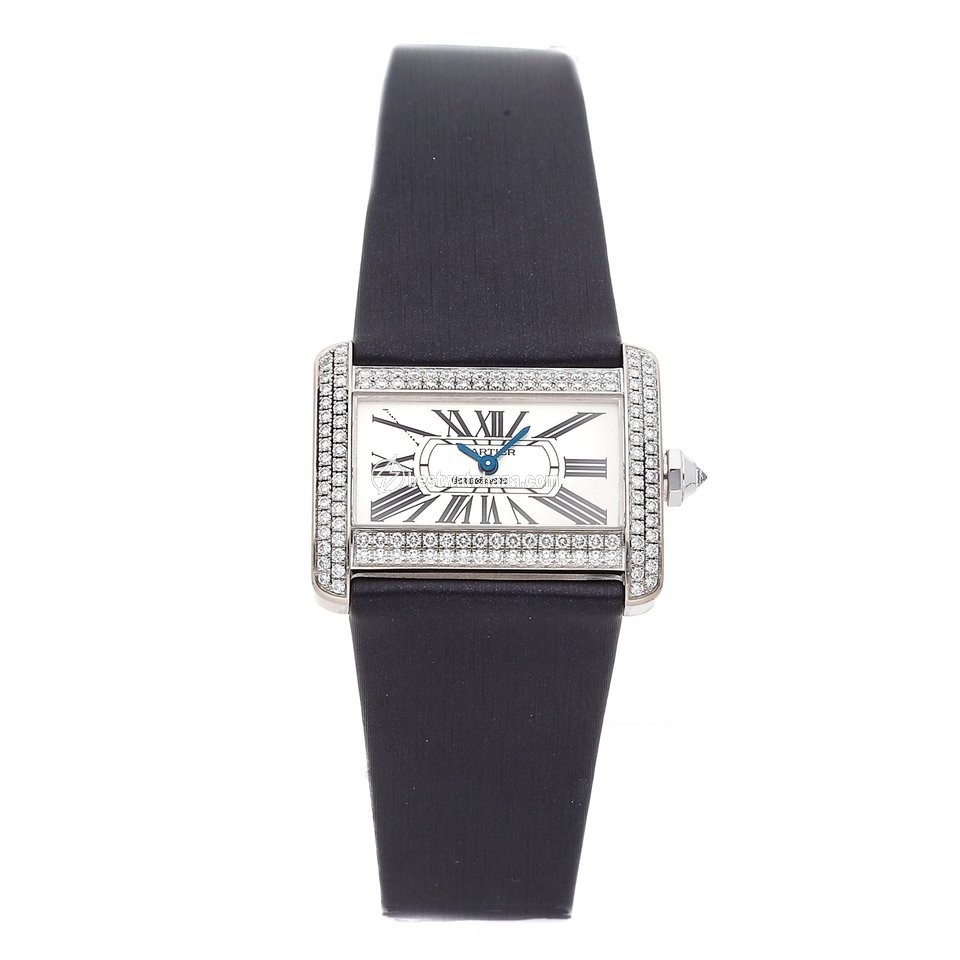 Cartier Tank Divan Womens watch Quartz White gold WA301236