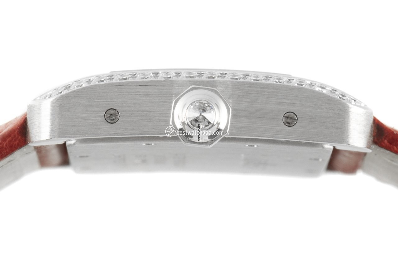 Cartier Tank Divan Womens watch Quartz White gold 2614 - gallery