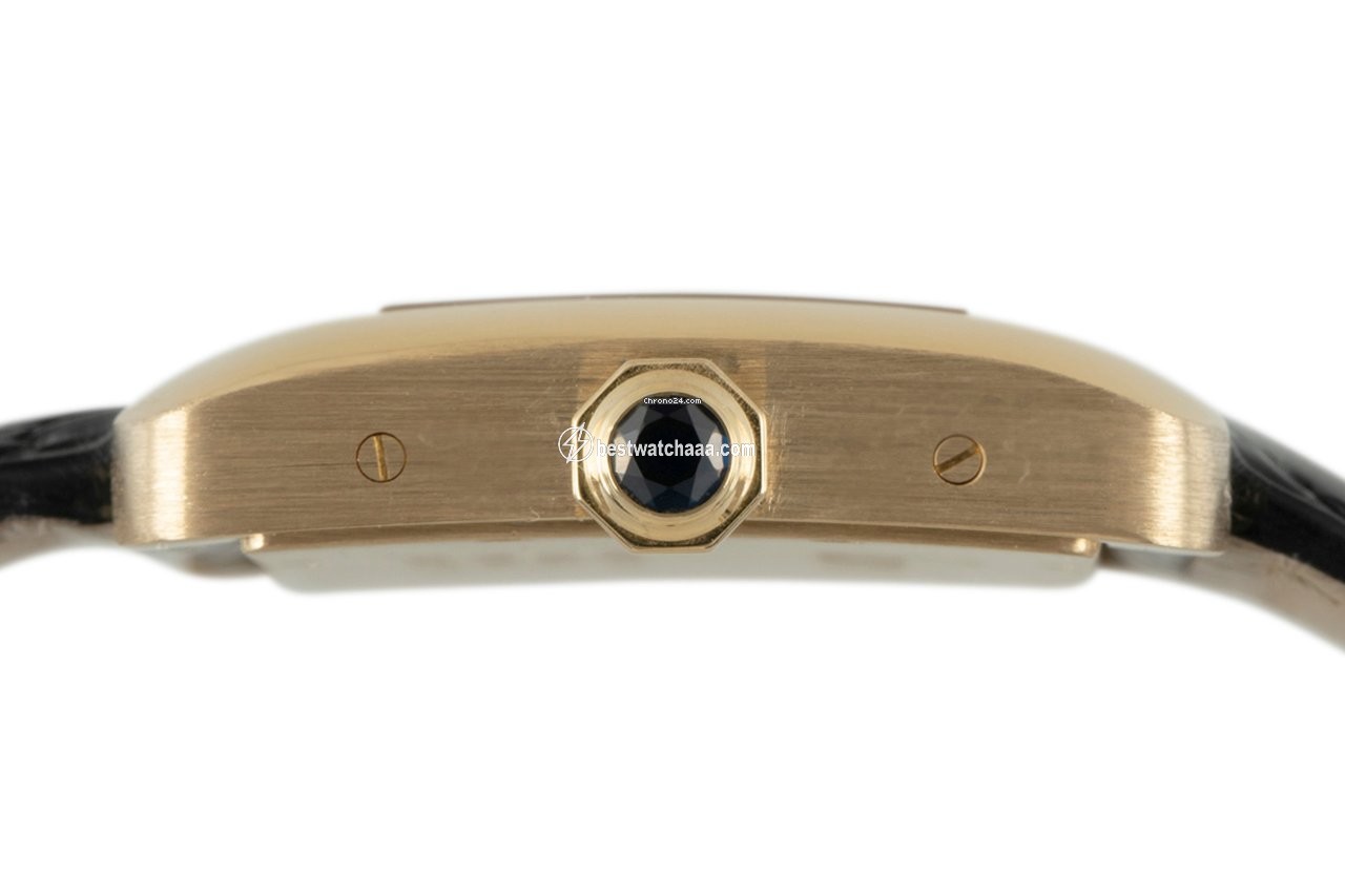 Cartier Tank Divan Womens watch Quartz Yellow gold 2602 - gallery