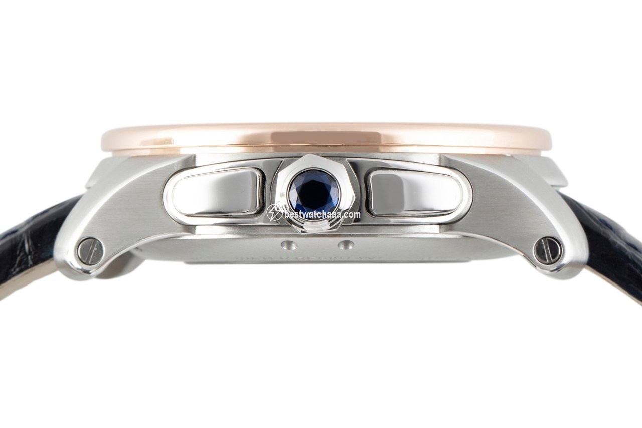 Cartier Calibre de Cartier Chronograph Mens watch Unisex Automatic Gold Steel W7100042 - gallery
