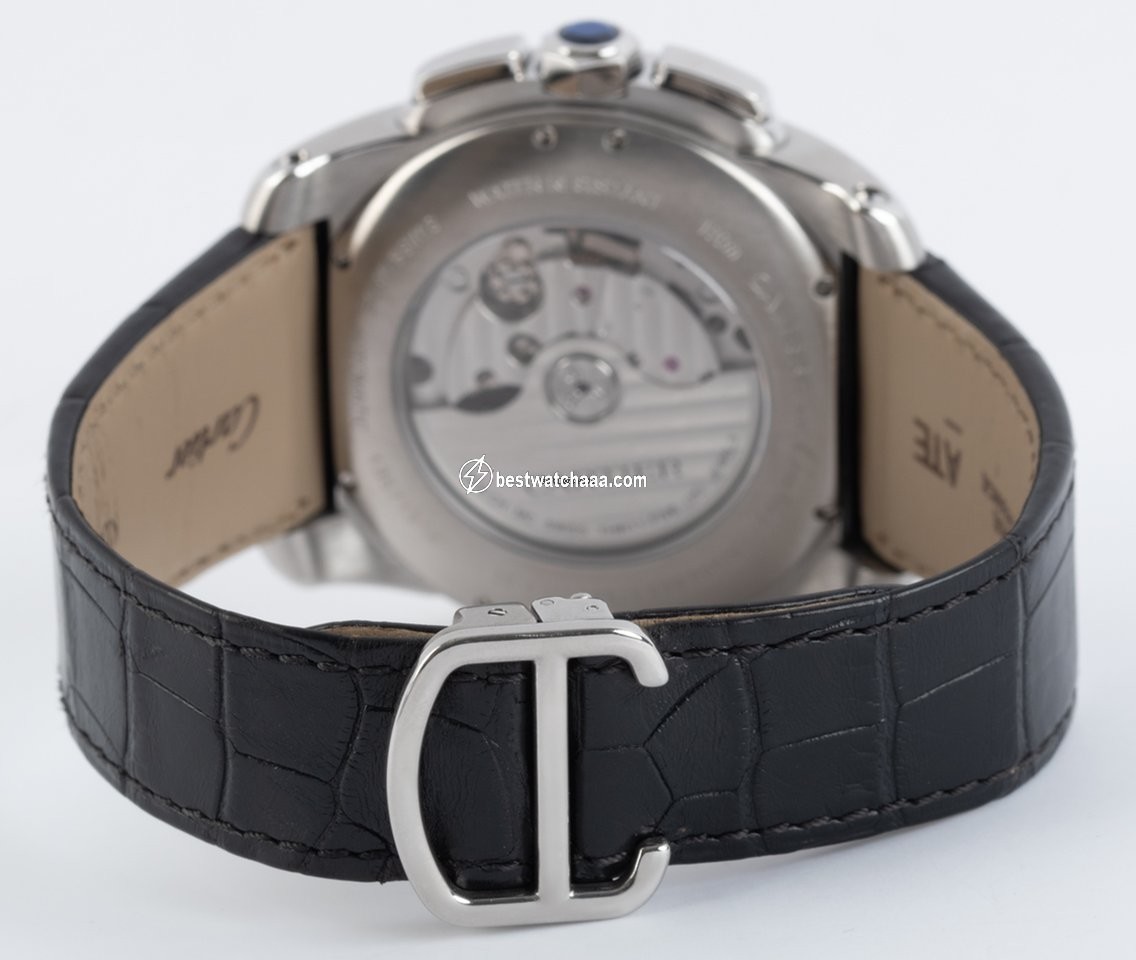 Cartier Calibre de Cartier Chronograph Mens watch Unisex Automatic Steel W7100060 - gallery
