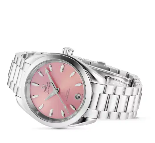 Omega Aquaterra Women Automatic Rose Stainless Steel Watch O22010342010003 - gallery