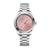 Omega Aquaterra Women Automatic Rose Stainless Steel Watch O22010342010003 - view 1