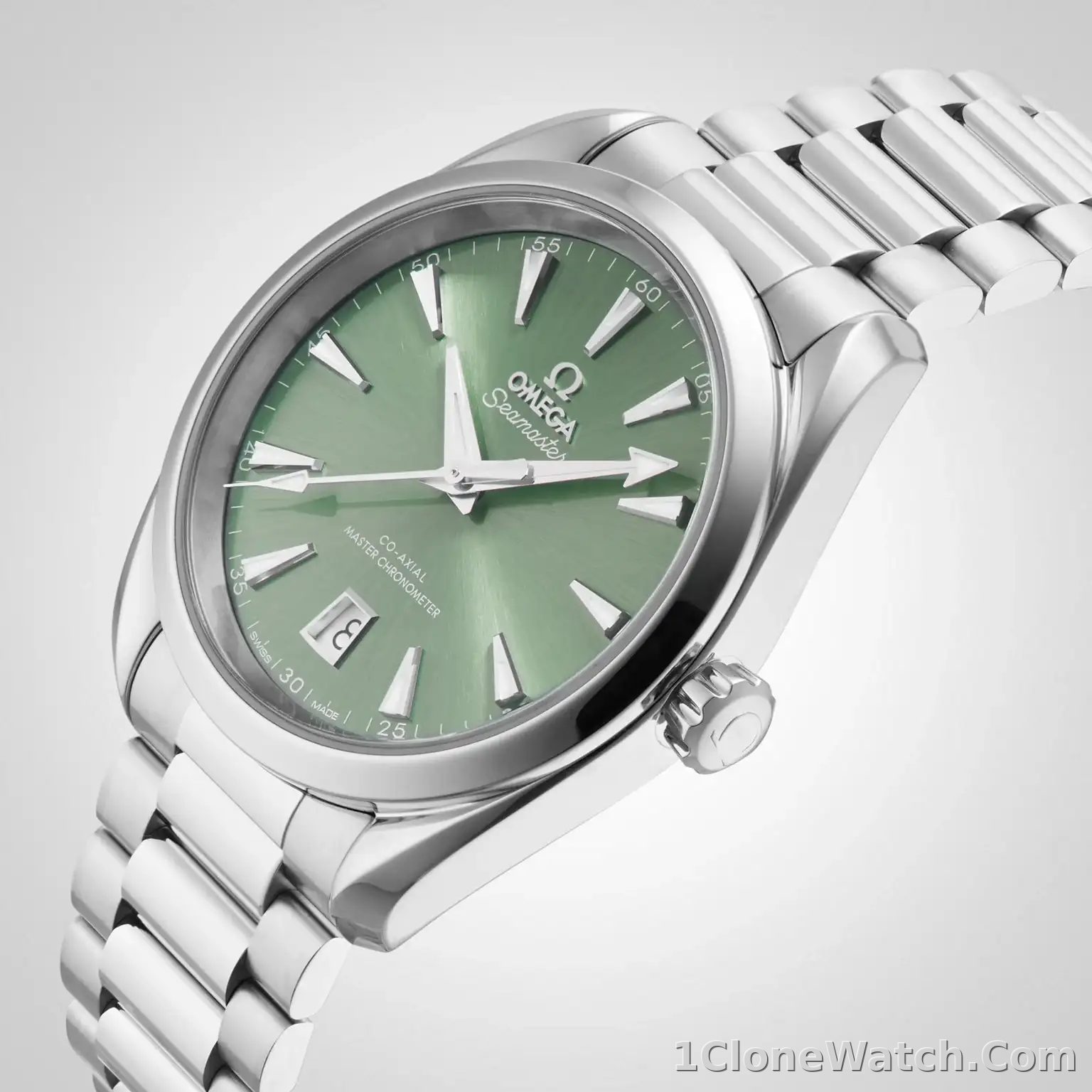 Omega Aquaterra Unisex Automatic Green Stainless Steel Watch O22010382010002