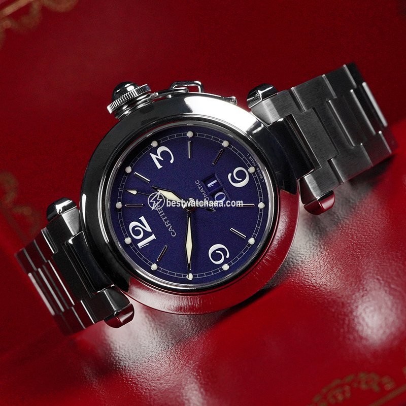 Cartier Pasha C Mens watch Unisex Automatic Steel 2475 - gallery