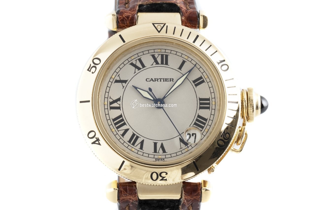 Cartier Pasha C Mens watch Unisex Automatic Yellow gold 1035