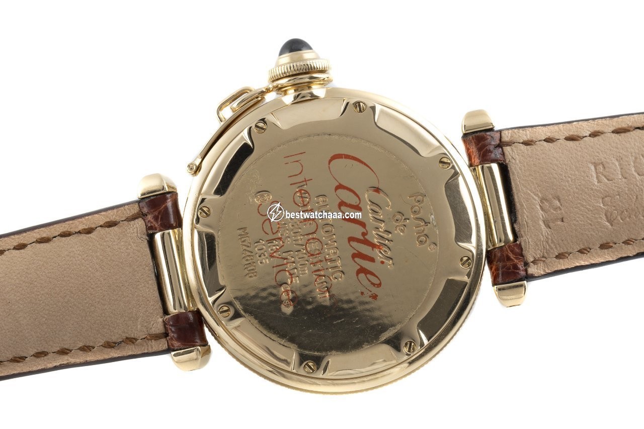 Cartier Pasha C Mens watch Unisex Automatic Yellow gold 1035 - gallery