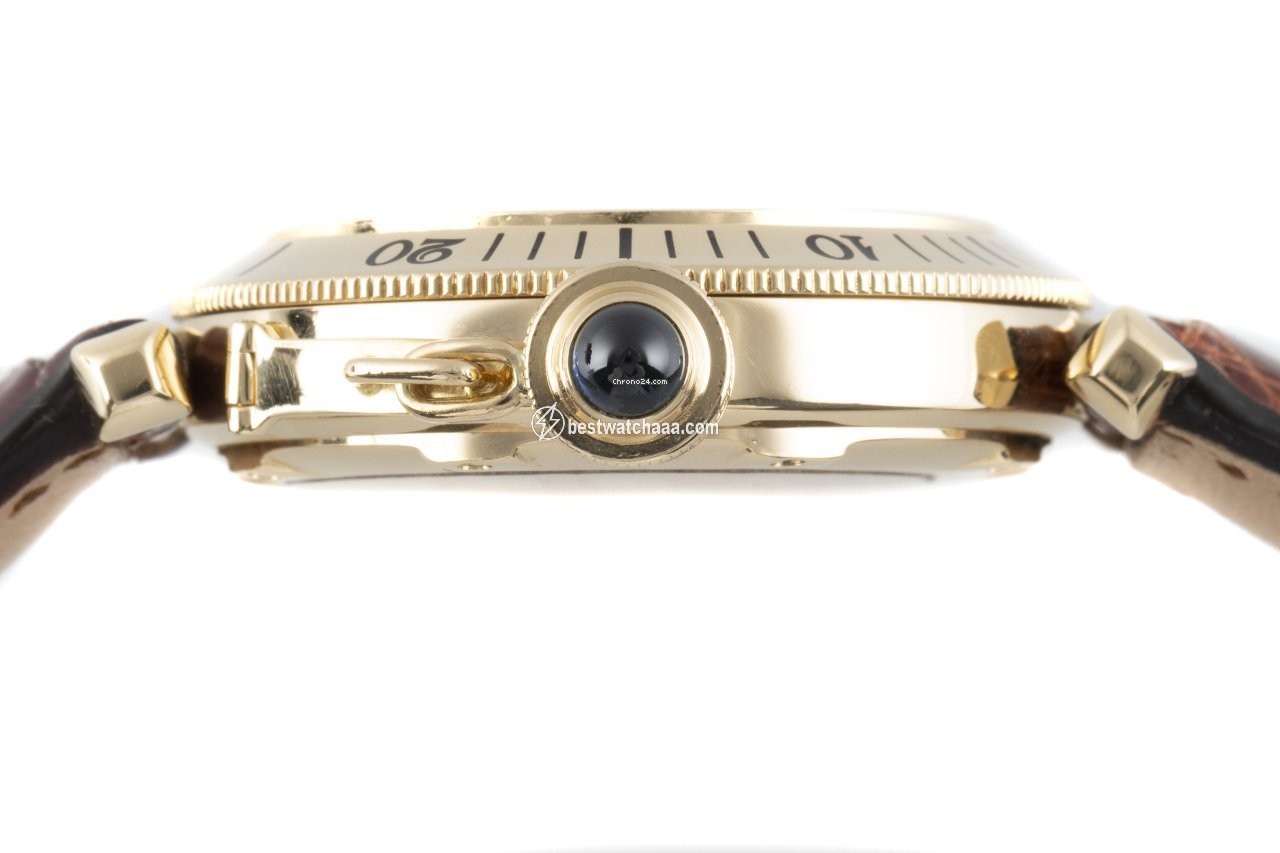 Cartier Pasha C Mens watch Unisex Automatic Yellow gold 1035 - gallery