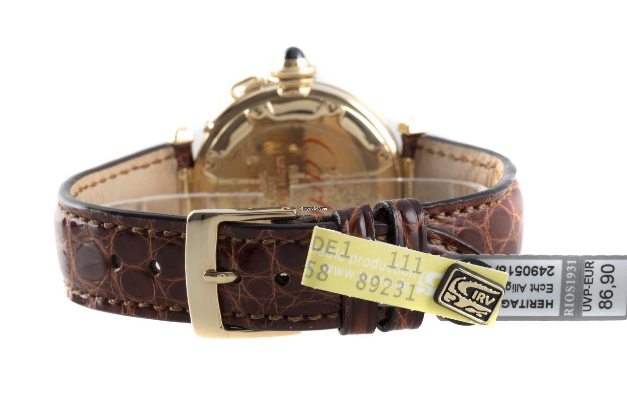 Cartier Pasha C Mens watch Unisex Automatic Yellow gold 1035 - gallery