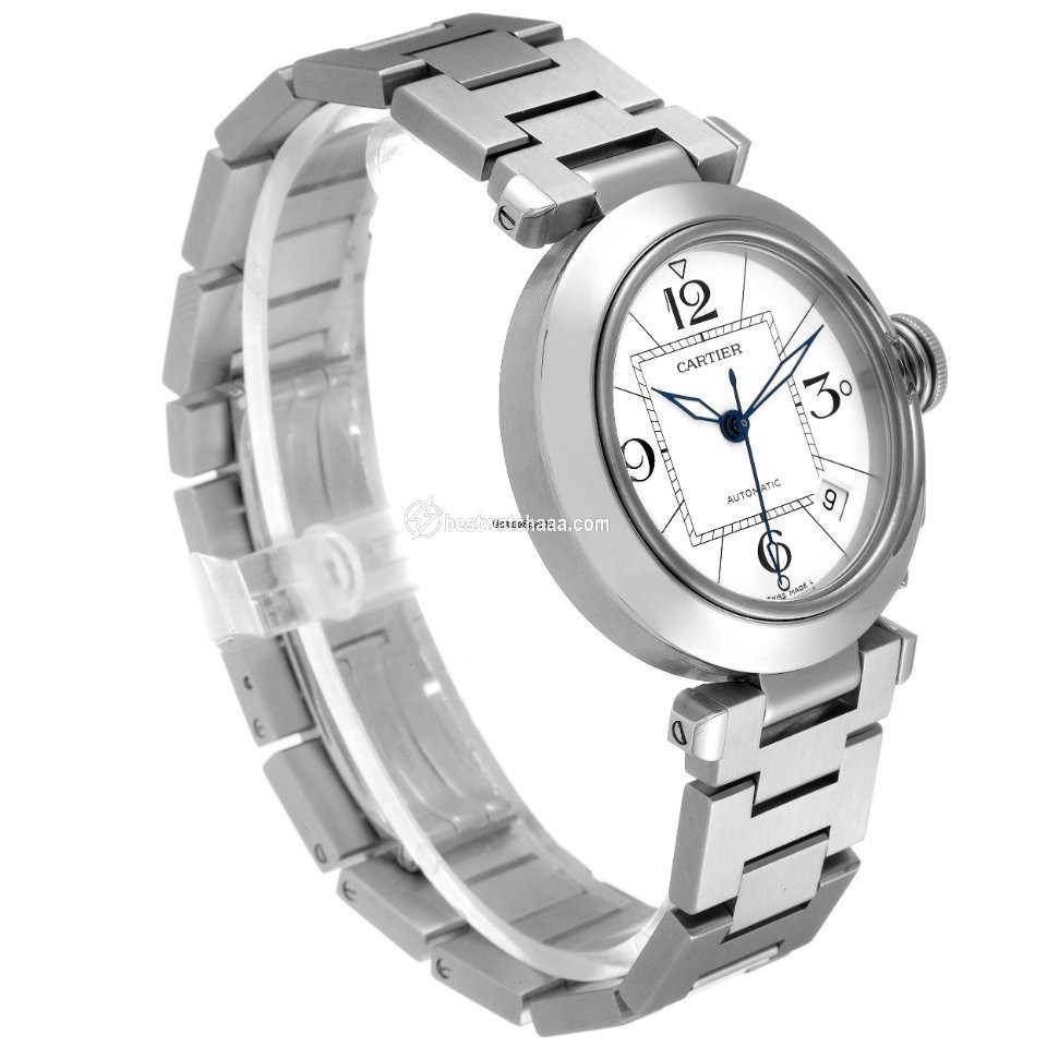 Cartier Pasha C Mens watch Unisex Automatic Steel W31074M7 - gallery