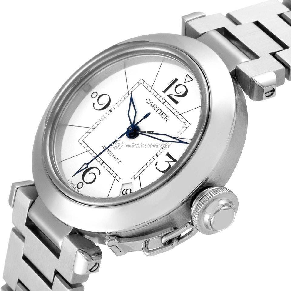 Cartier Pasha C Mens watch Unisex Automatic Steel W31074M7 - gallery