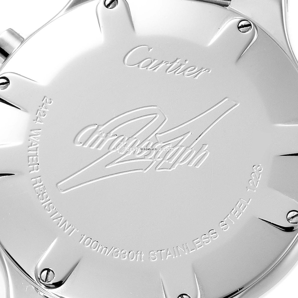Cartier 21 Chronoscaph Mens watch Unisex Quartz Steel W10184U2 - gallery