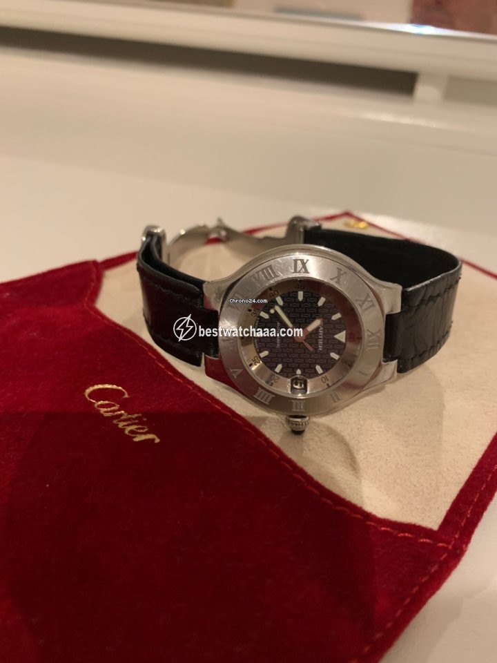 Cartier 21 Must de Cartier Mens watch Unisex Automatic Steel W10147U2 - gallery