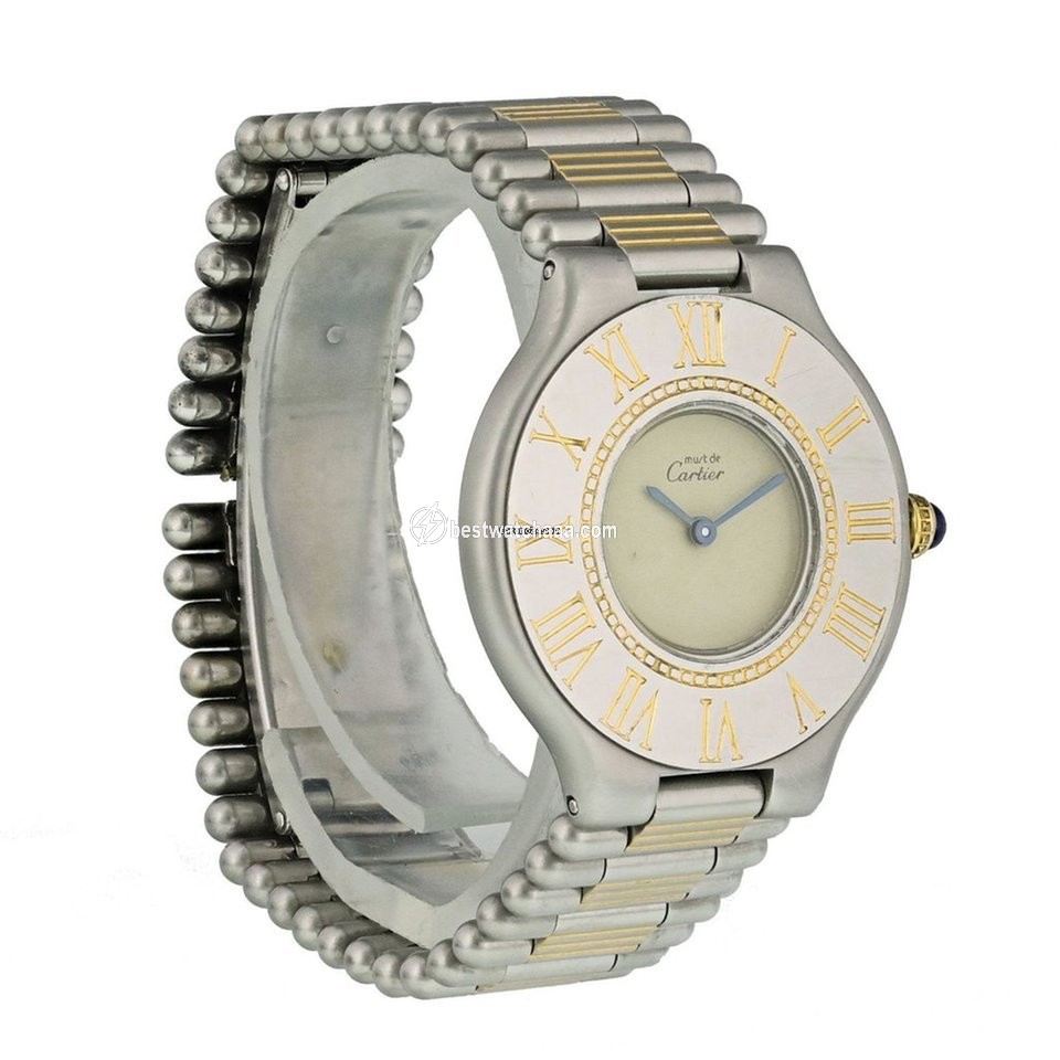 Cartier 21 Must de Cartier Womens watch Quartz Steel 1340 - gallery