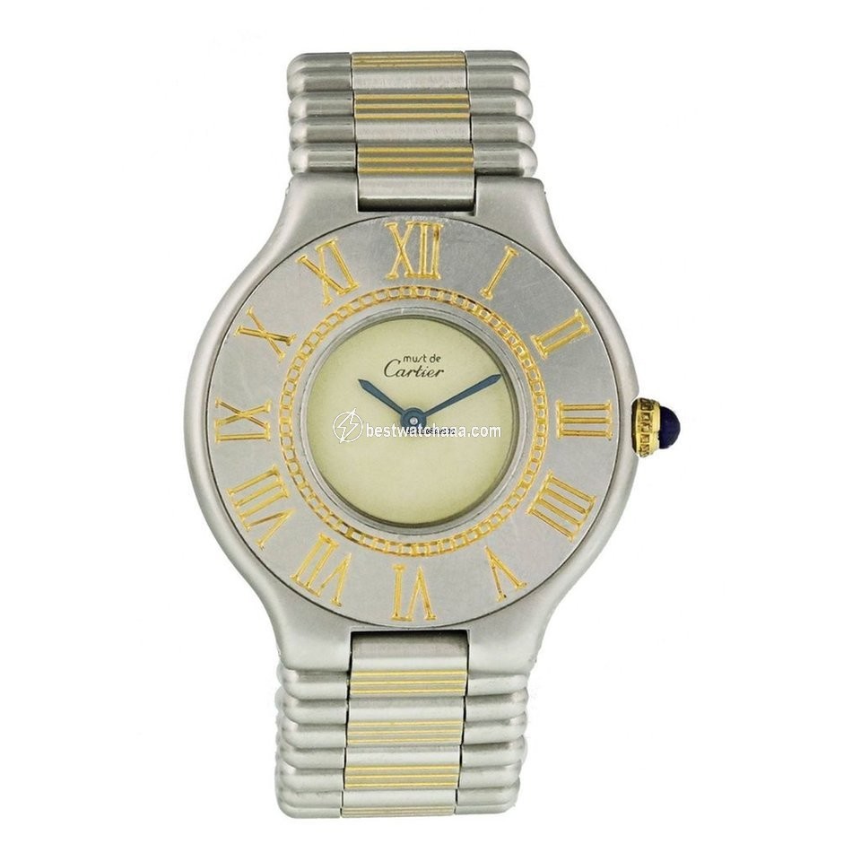 Cartier 21 Must de Cartier Womens watch Quartz Steel 1340 - gallery