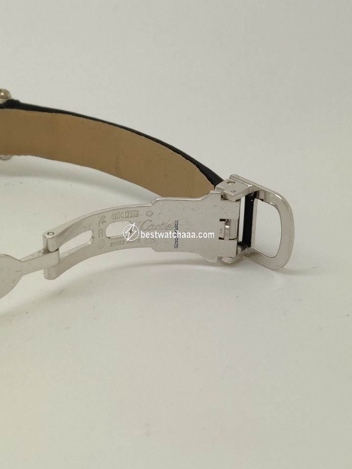 Cartier Tonneau Womens watch Manual winding White gold 2711 - gallery
