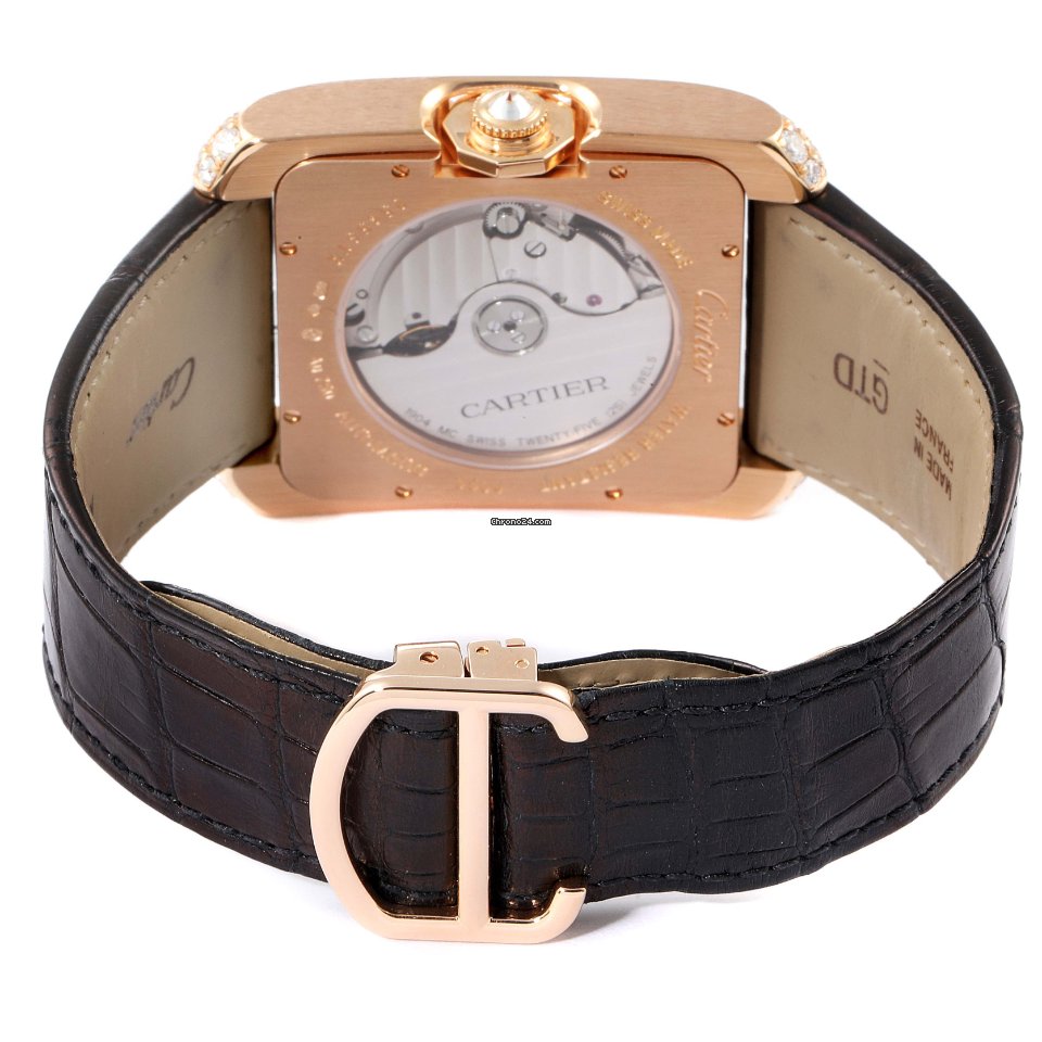 Cartier Tank Anglaise Mens watch Unisex Automatic Rose gold WT100021 - gallery