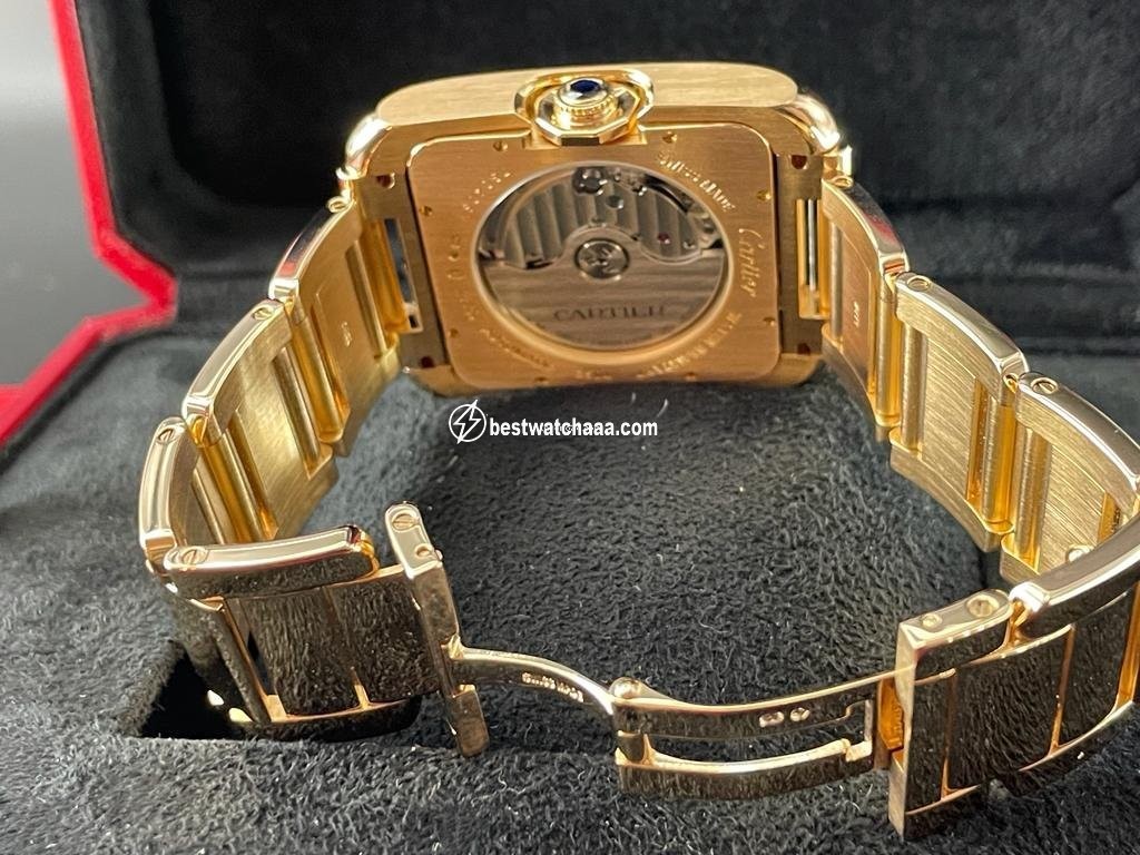 Cartier Tank Anglaise Mens watch Unisex Automatic Rose gold W5310003 - gallery