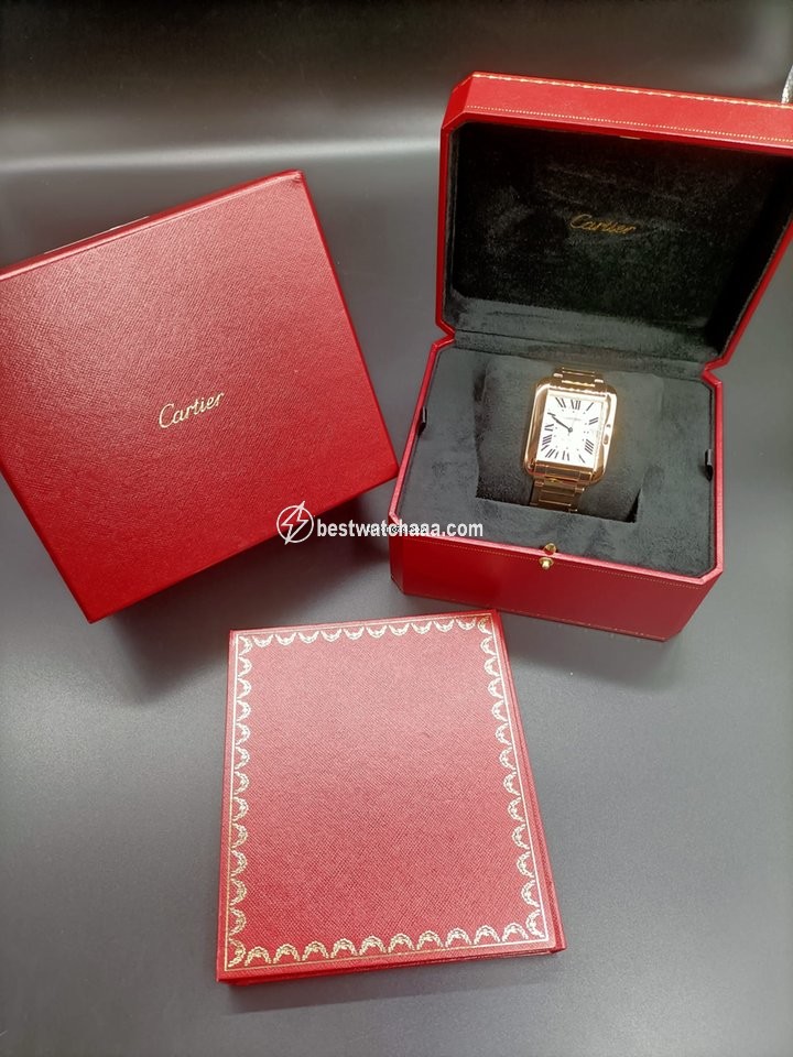 Cartier Tank Anglaise Mens watch Unisex Automatic Rose gold W5310003 - gallery