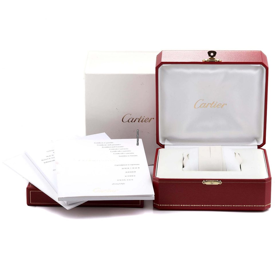 Cartier Tank Anglaise Womens watch Quartz White gold WT100015 - gallery