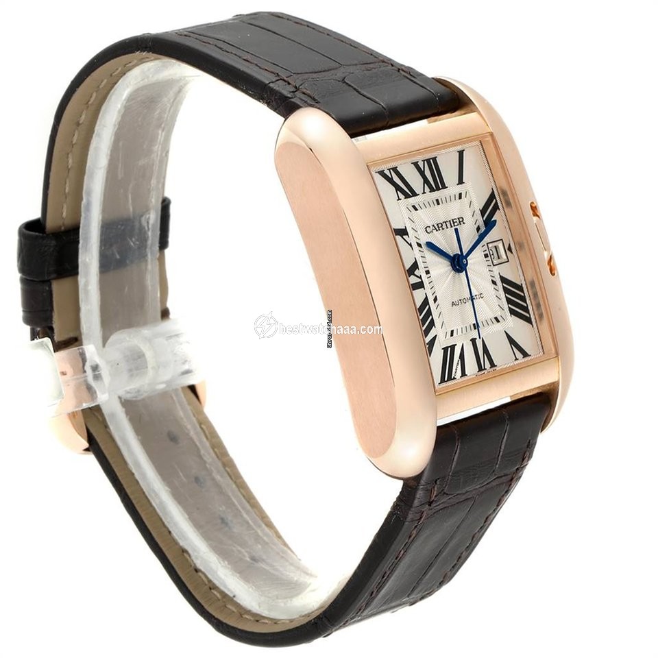 Cartier Tank Anglaise Womens watch Automatic Rose gold W5310005 - gallery