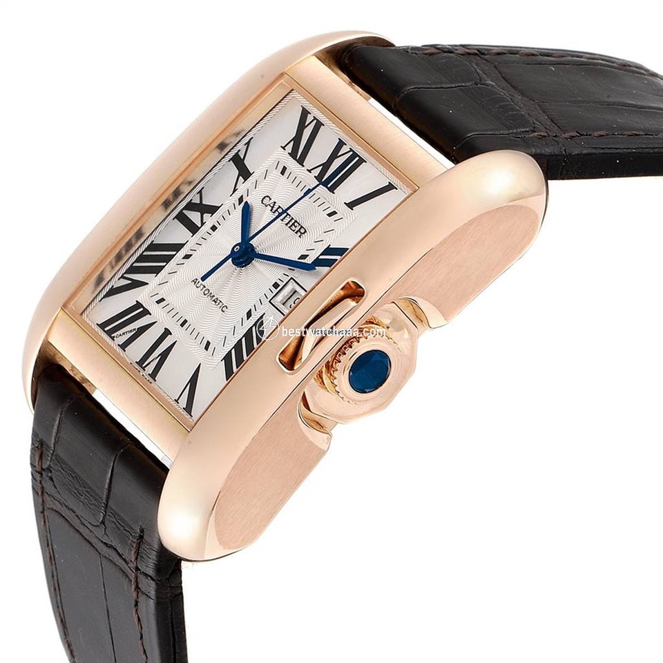 Cartier Tank Anglaise Womens watch Automatic Rose gold W5310005 - gallery