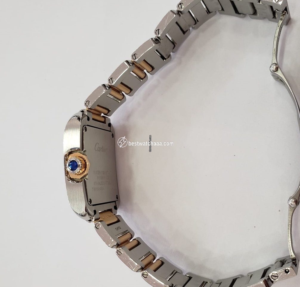 Cartier Tank Anglaise Womens watch Quartz Gold Steel 3485 - gallery