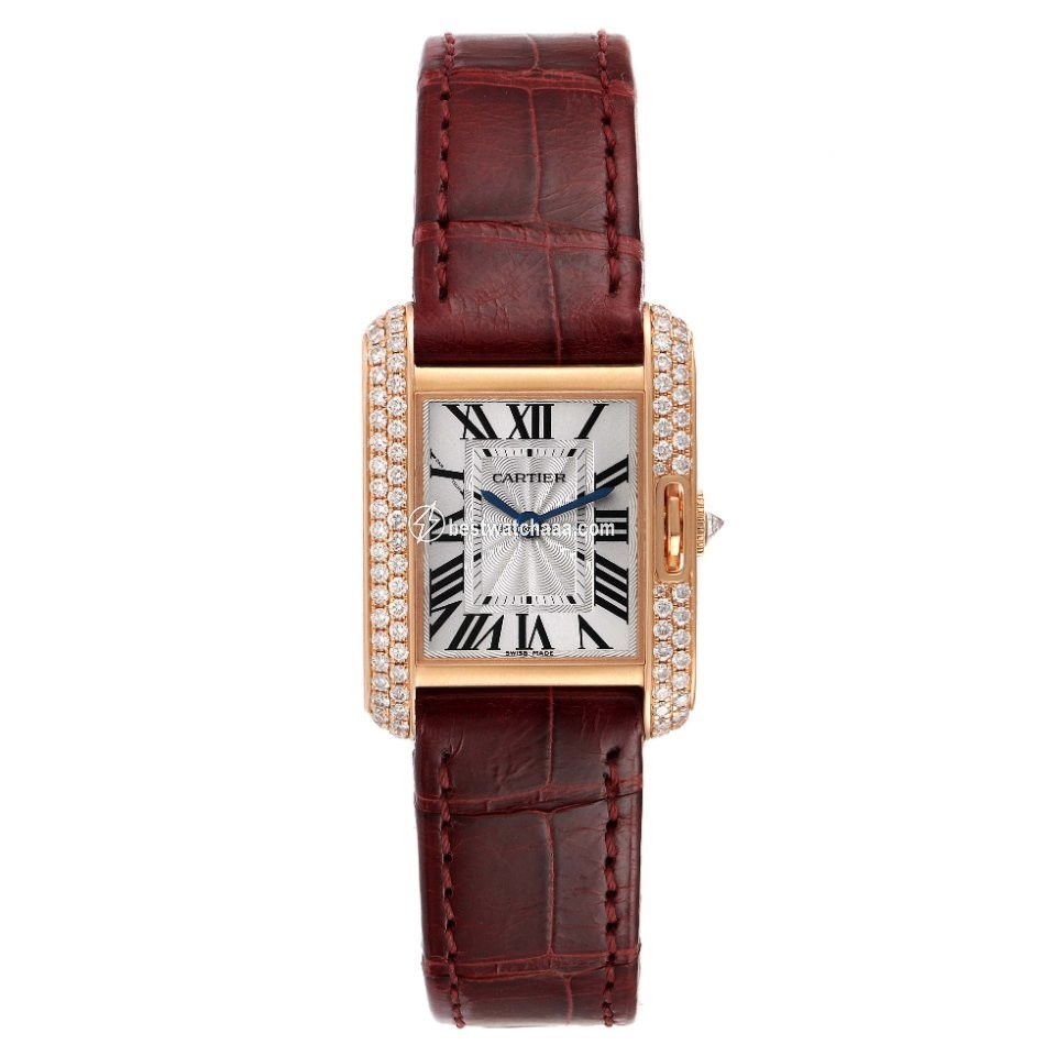 Cartier Tank Anglaise Womens watch Quartz Rose gold WT100013 - gallery