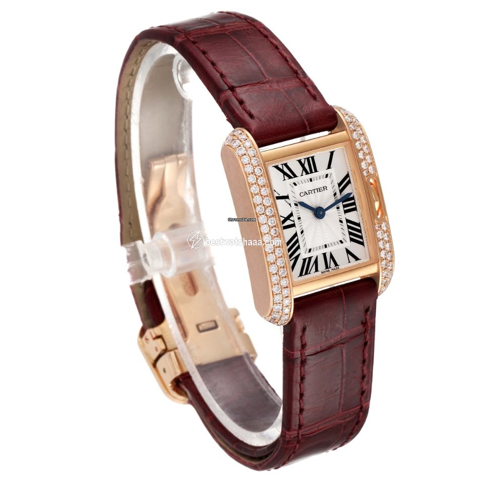 Cartier Tank Anglaise Womens watch Quartz Rose gold WT100013 - gallery