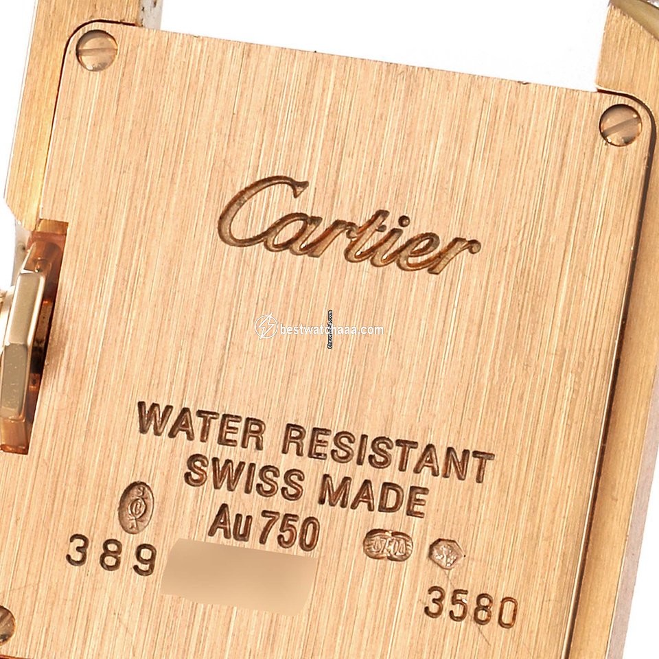 Cartier Tank Anglaise Womens watch Quartz Rose gold WT100013 - gallery