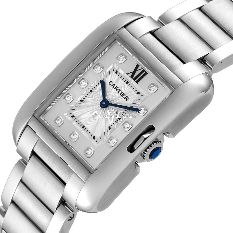Cartier Tank Anglaise Womens watch Quartz Steel W4TA0004 - gallery
