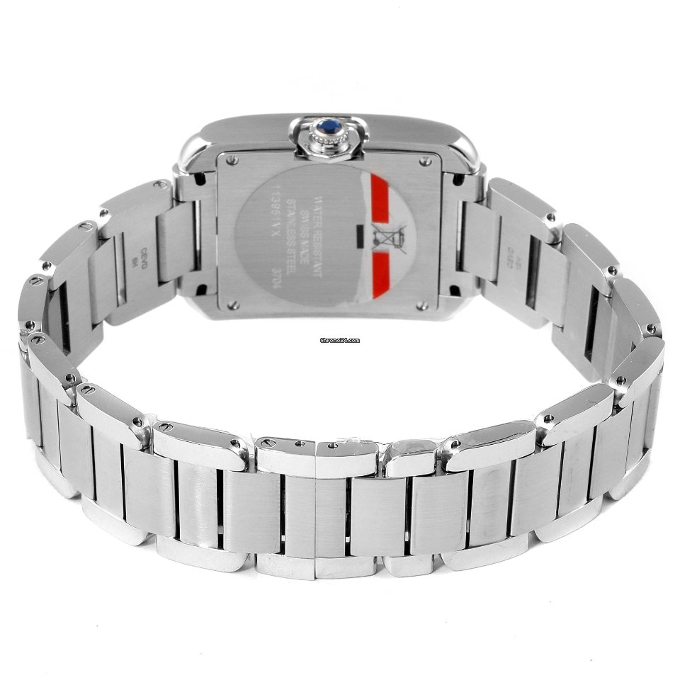 Cartier Tank Anglaise Womens watch Quartz Steel W4TA0004 - gallery