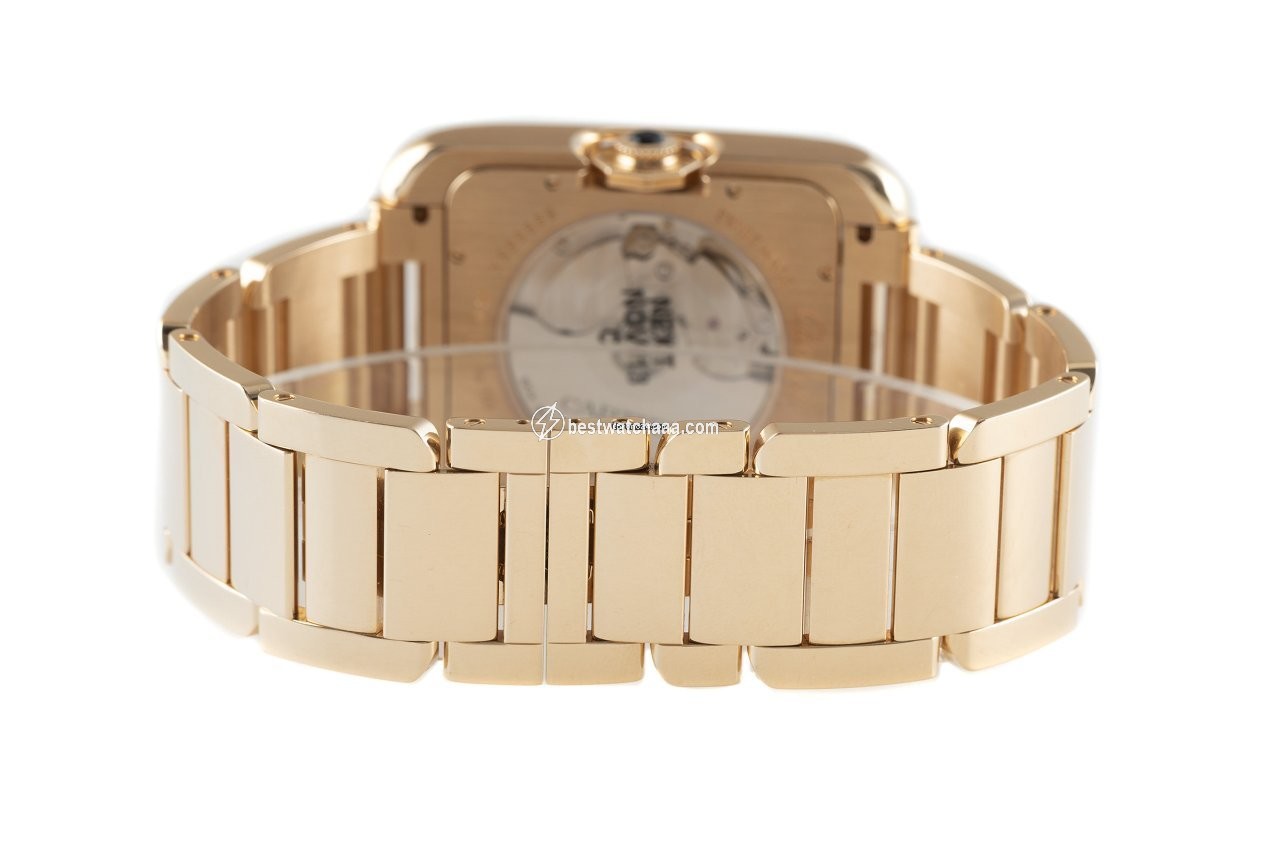 Cartier Tank Anglaise Mens watch Unisex Automatic Red gold 3504 - gallery