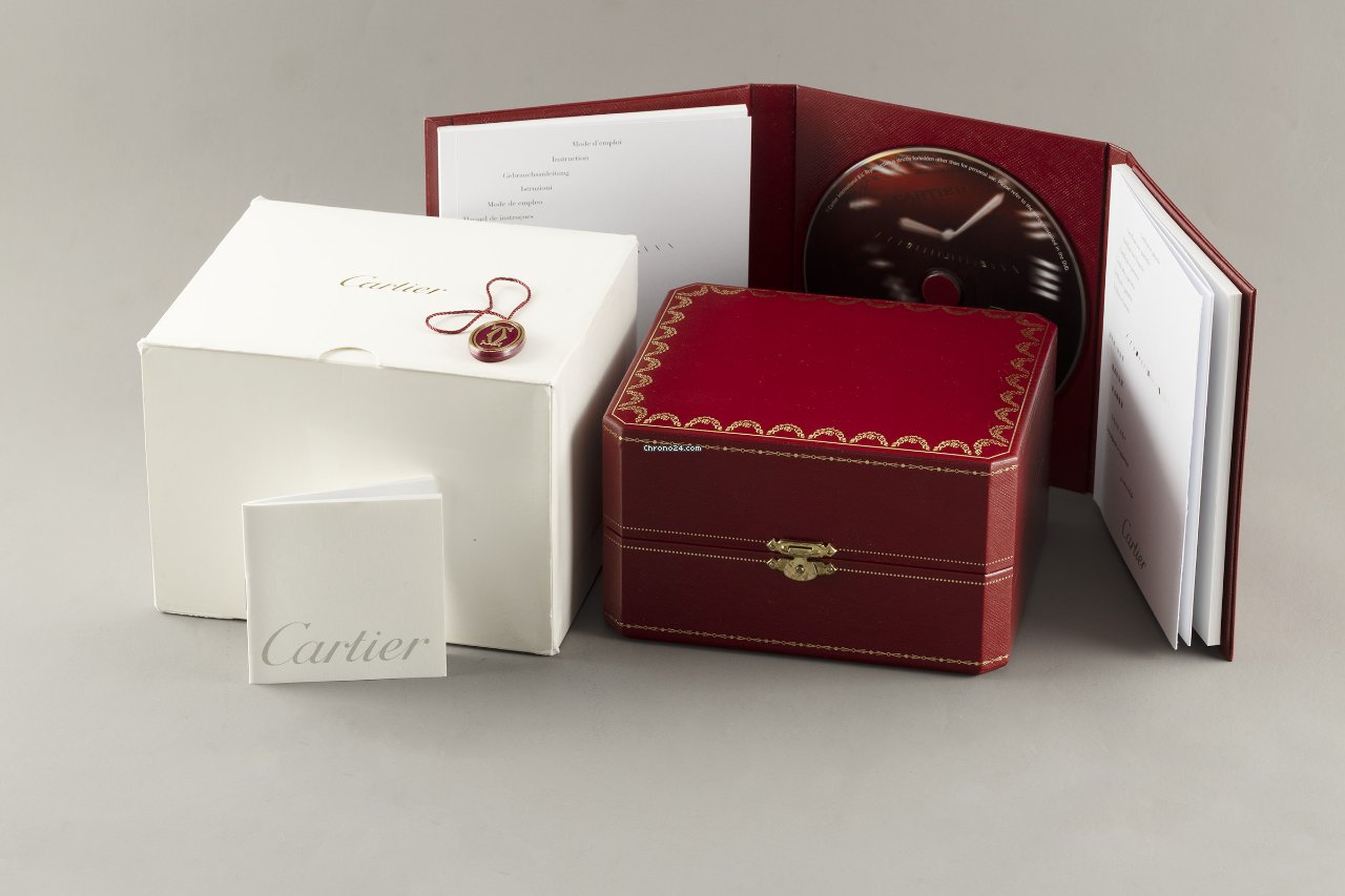 Cartier Tank Anglaise Mens watch Unisex Automatic Red gold 3504 - gallery