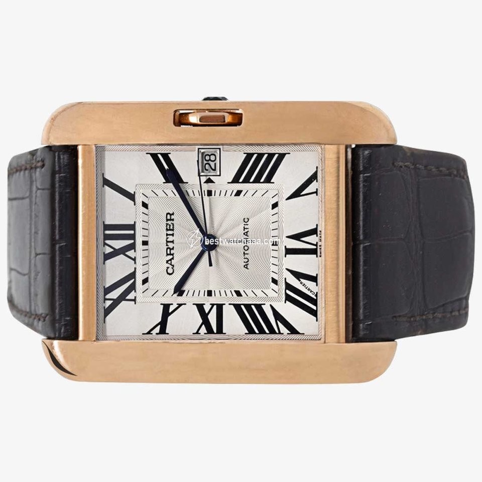 Cartier Tank Anglaise Mens watch Unisex Rose gold 3504 - gallery
