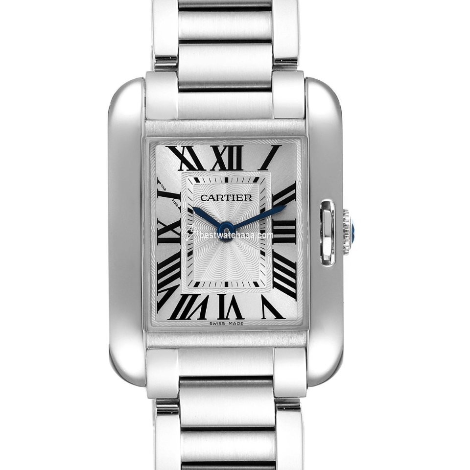 Cartier Tank Anglaise Womens watch Quartz Steel W5310022