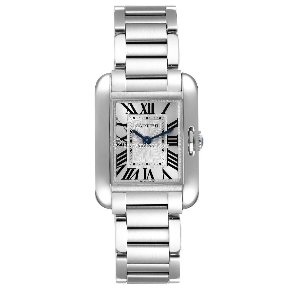 Cartier Tank Anglaise Womens watch Quartz Steel W5310022 - gallery