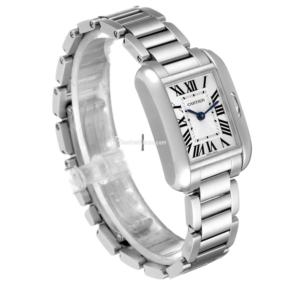 Cartier Tank Anglaise Womens watch Quartz Steel W5310022 - gallery