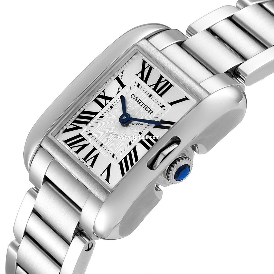 Cartier Tank Anglaise Womens watch Quartz Steel W5310022 - gallery