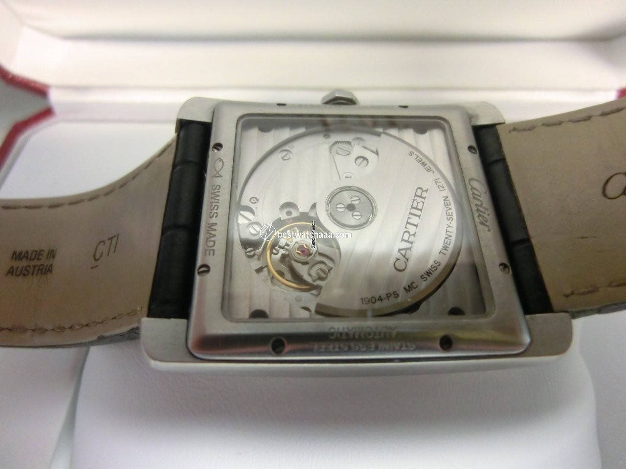 Cartier Tank MC Mens watch Unisex Automatic Steel W5330004 - gallery