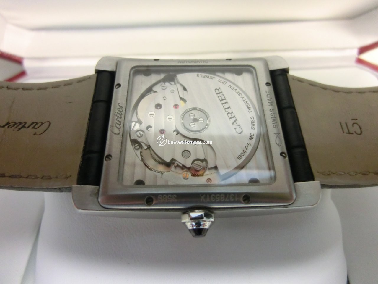 Cartier Tank MC Mens watch Unisex Automatic Steel W5330004 - gallery