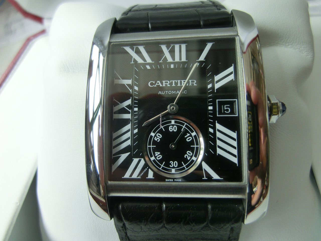 Cartier Tank MC Mens watch Unisex Automatic Steel W5330004 - gallery