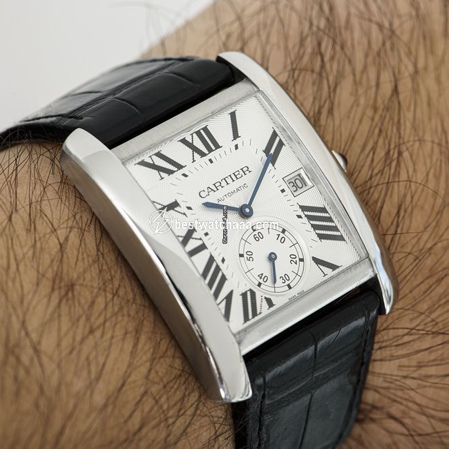 Cartier Tank MC Mens watch Unisex Automatic Steel W5330003